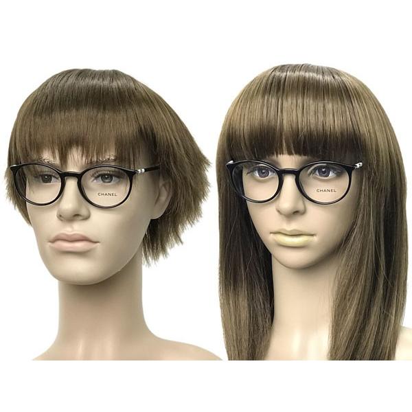 CHANEL（シャネル） メガネフレーム ブランド ブラック 眼鏡 3372-1026