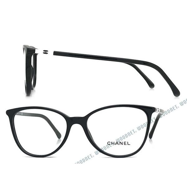 CHANEL シャネル メガネフレーム ブランド ブラック 眼鏡 3373 CHANEL シャネル メガネフレーム ブランド ブラック 眼鏡 3373
