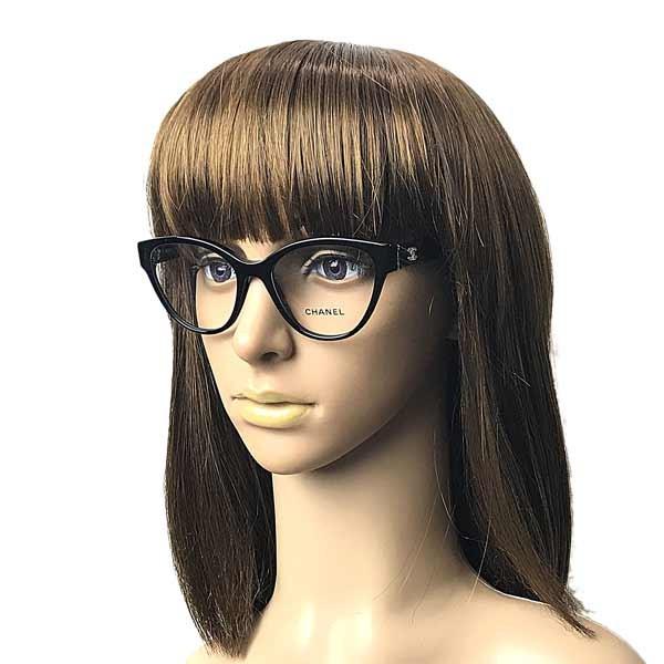 CHANEL（シャネル） メガネフレーム ブランド レディース ブラック