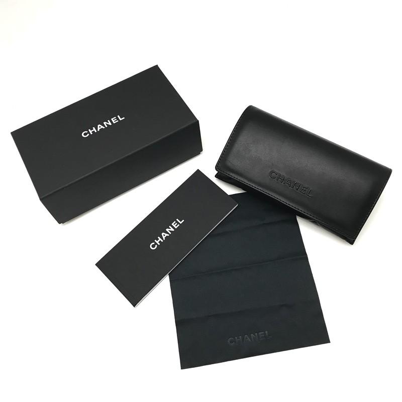 CHANEL メガネ　ブラウン　度あり CHANEL メガネフレーム ブランド シャネル クリアーブラウン