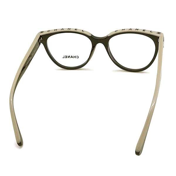 CHANEL シャネル ブラック×ベージュメガネフレーム 眼鏡 0CH CHANEL シャネル ブラック×ベージュメガネフレーム 眼鏡 0CH