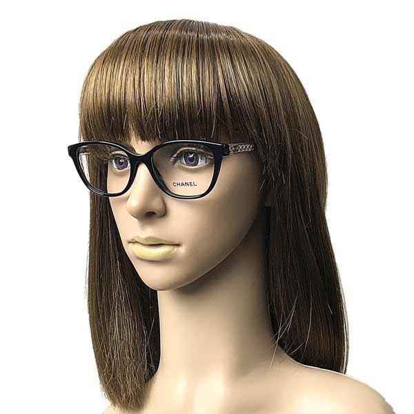 CHANEL（シャネル） メガネフレーム ブランド ブラック 眼鏡 0CH-3402