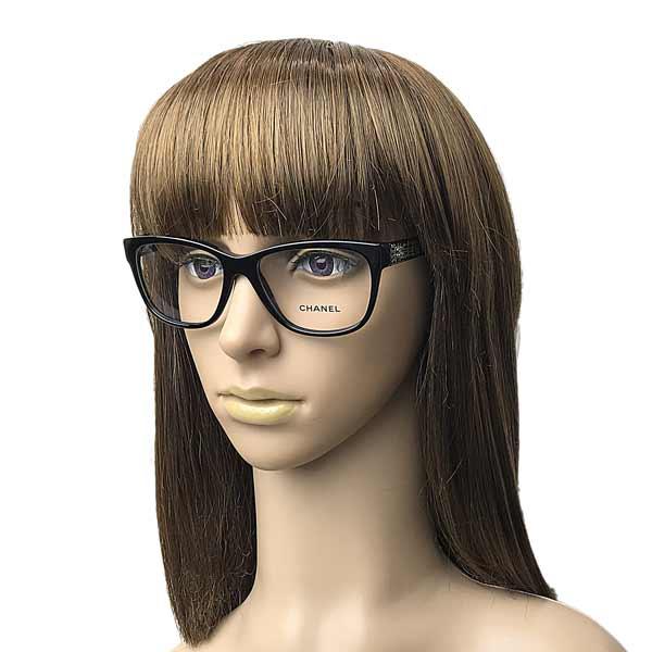 CHANEL（シャネル） メガネフレーム ブランド ブラック 眼鏡 0CH-3406