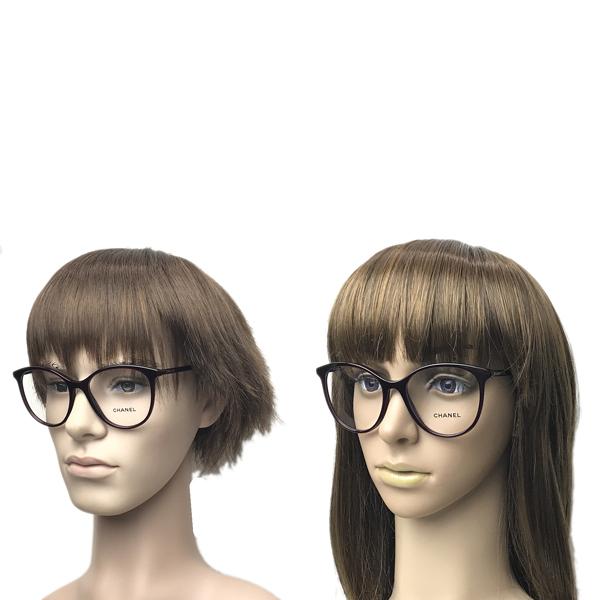 CHANEL（シャネル） メガネフレーム ブランド ワインレッド 眼鏡 0CH 