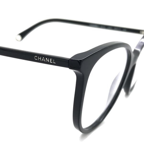 CHANEL（シャネル） メガネフレーム ブランド ブラック 眼鏡 0CH-3412