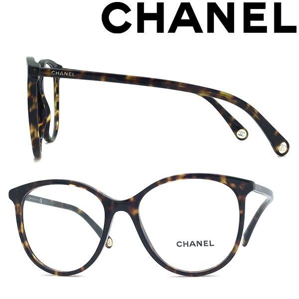 CHANEL（シャネル） メガネフレーム ブランド ダークマーブルブラウン