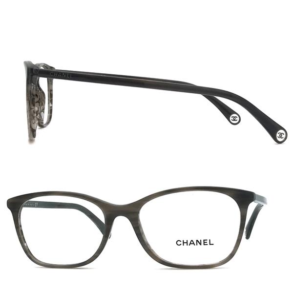 CHANEL（シャネル） メガネフレーム ブランド マーブルグレー 眼鏡 0CH
