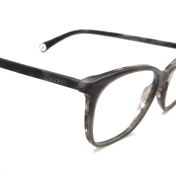 CHANEL（シャネル） メガネフレーム ブランド マーブルグレー 眼鏡 0CH