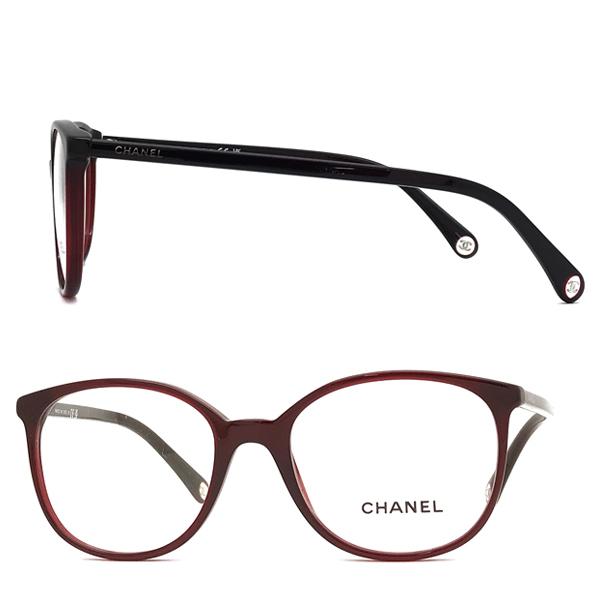 CHANEL（シャネル） メガネフレーム ブランド ワインレッド 眼鏡 0CH