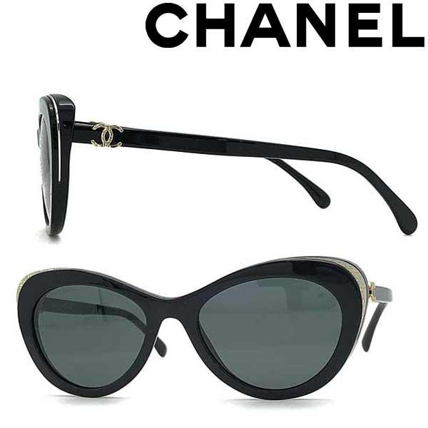 CHANEL（シャネル） サングラス ブランド ブラック 0CH-5432-C622S4