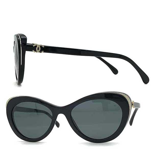 CHANEL サングラス ブランド シャネル ブラック 0CH-5432-C622S4