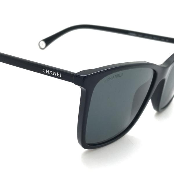 CHANEL シャネル サングラス ブランド ブラック 0CH-5447-C501S4 CHANEL シャネル サングラス ブランド ブラック 0CH-5447-C501S4