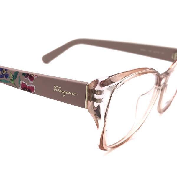 フェラガモ　度入りメガネ　ピンク Salvatore Ferragamo / サルヴァトーレフェラガモ □度入り