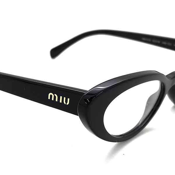 miu miu（ミュウミュウ） メガネフレーム ブランド ブラック 眼鏡 0MU