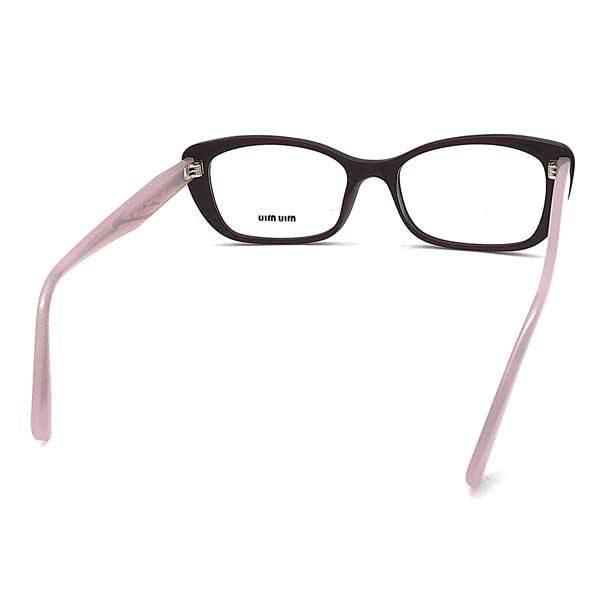 miu miu（ミュウミュウ） メガネフレーム ブランド バーガンディー