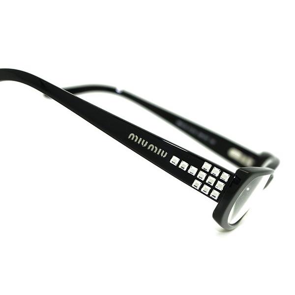 miu miu メガネフレーム ブランド 0MU-11GV-1AB1O1 miu 11GV テンプル