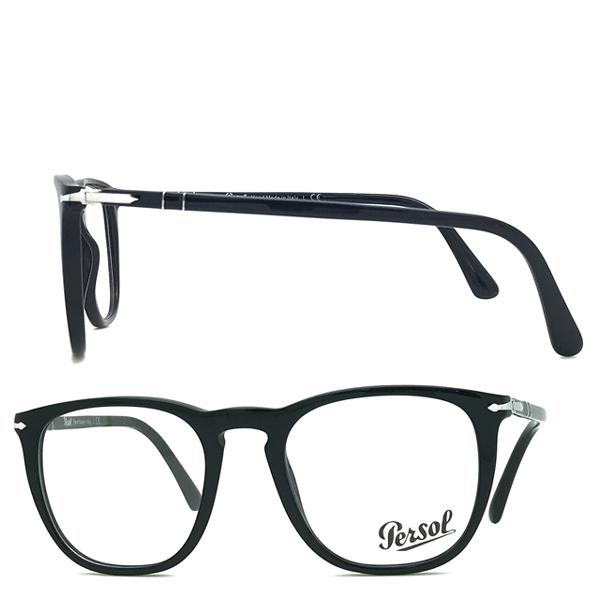 在庫処分特価】PERSOL ペルソール メガネフレーム ブランド ブラック