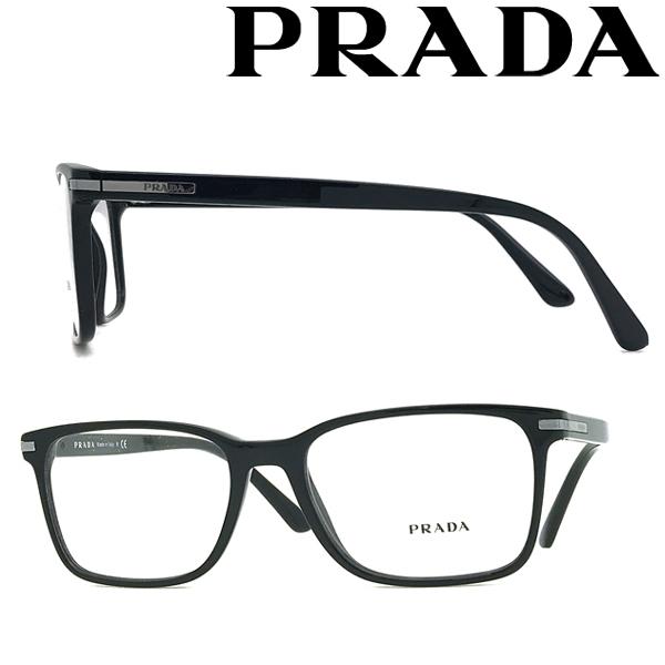 16835円 【売れ筋】 PRADA プラダ メガネフレーム ブランド ブラック 眼鏡 0PR-14WV-1AB1O1