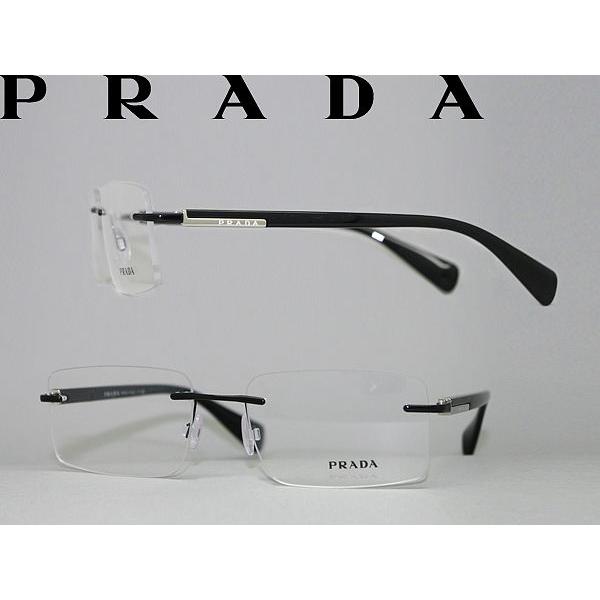 PRADA プラダ メガネフレーム ブランド 縁無し フチなし 0PR-55OV