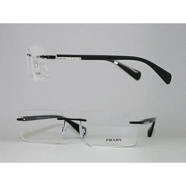PRADA プラダ メガネフレーム ブランド 縁無し フチなし 0PR-55OV