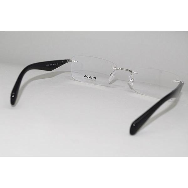 PRADA プラダ メガネフレーム ブランド 縁無し フチなし 0PR-55PV