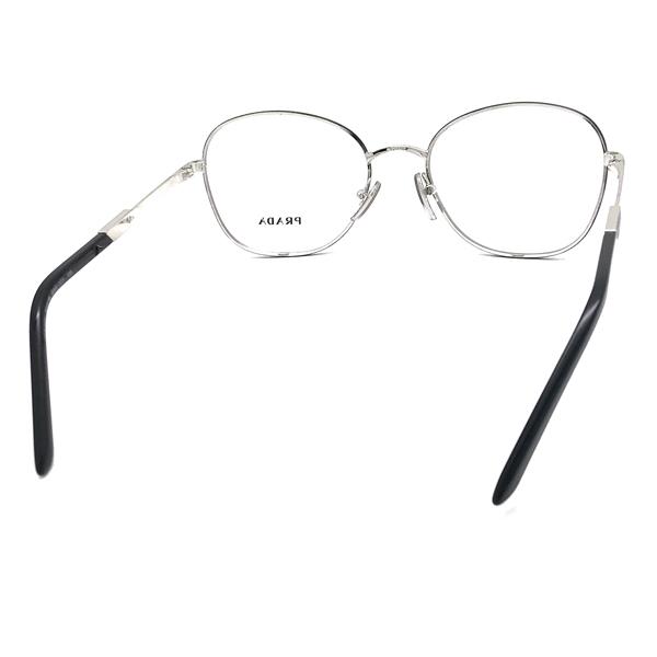 PRADA メガネフレーム プラダ ブランド シルバー 眼鏡 0PR-64YV PRADA メガネフレーム プラダ ブランド シルバー 眼鏡 0PR-64YV