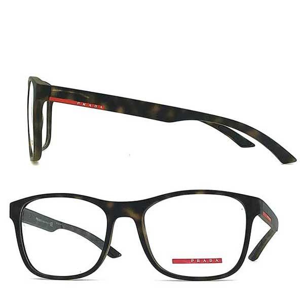 PRADA LINEA ROSSA プラダリネアロッサ マットマーブルブラウンメガネフレーム ブランド 眼鏡 0PS-08GV-U611O1｜woodnet｜02