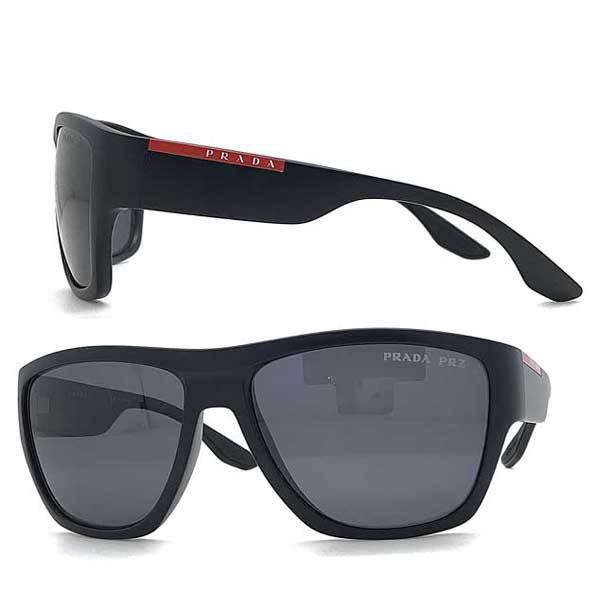 8月10日まで出品❗️PRADAオーバル型 ブラックサングラス メタルブリッジ付き 8月10日まで出品❗️PRADAオーバル型 ブラックサングラス メタル
