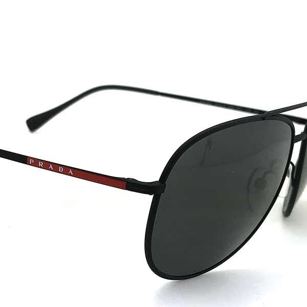 美品✨prada sport linea rossa プラダ サングラス黒 PRADA SPORT（プラダスポーツ） PRADA LINEA ROSSA サングラス