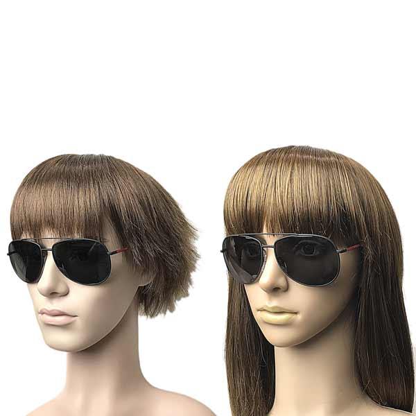 未使用 プラダ サングラス ＰＲ 55ＵＳ リネア ロッサ パイロット ティアドロップ ブラウン メタル メンズ ＰＲＡＤＡ PRADA SPORT（プラダスポーツ） PRADA LINEA ROSSA プラダリネアロッサ