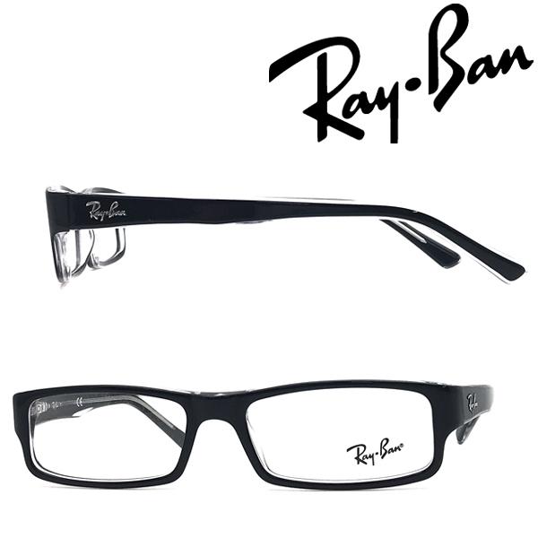 Ray-Ban（レイバン） RayBan メガネフレーム ブランド ブラック×クリア