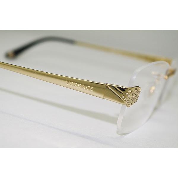 VERSACE メガネフレーム ヴェルサーチェ ベルサーチ ブランド 縁無し