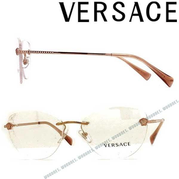 あ*ろ様 Versace メガネ　ゴールドフレーム　美品 VERSACE（ヴェルサーチェ） メガネフレーム ブランド ベルサーチ