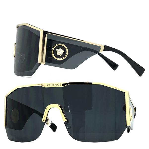 VERSACE（ヴェルサーチェ） ベルサーチ ブランド サングラス ブラック