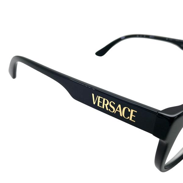 VERSACE メガネフレーム ブランド ヴェルサーチェ ベルサーチ ブラック 眼鏡 0VE-3317-GB1｜woodnet｜04