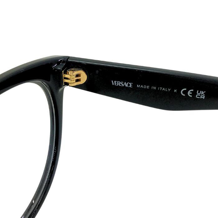 VERSACE（ヴェルサーチェ） メガネ 眼鏡 めがね メガネフレーム ヴェルサーチ ベルサーチ ベルサーチェ ブラック 0ve-3370d ...