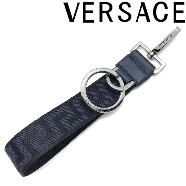 VERSACE（ヴェルサーチェ） キーホルダー ベルサーチ グレカ キー