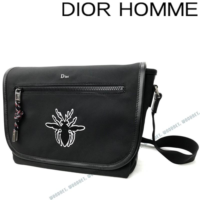 Dior HOMME DIOR バッグ ディオールオム BEEパッチ ショルダーバッグ