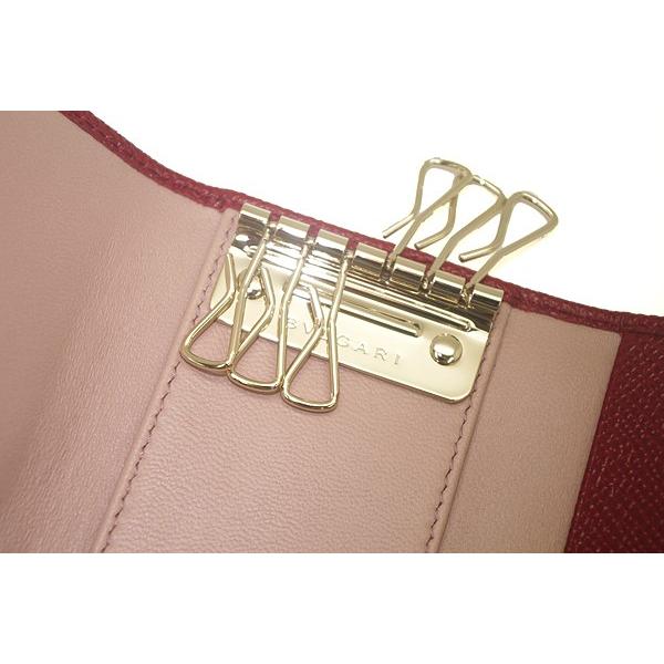 BVLGARI（ブルガリ） キーケース レッド 281402 : WOODNET - 通販