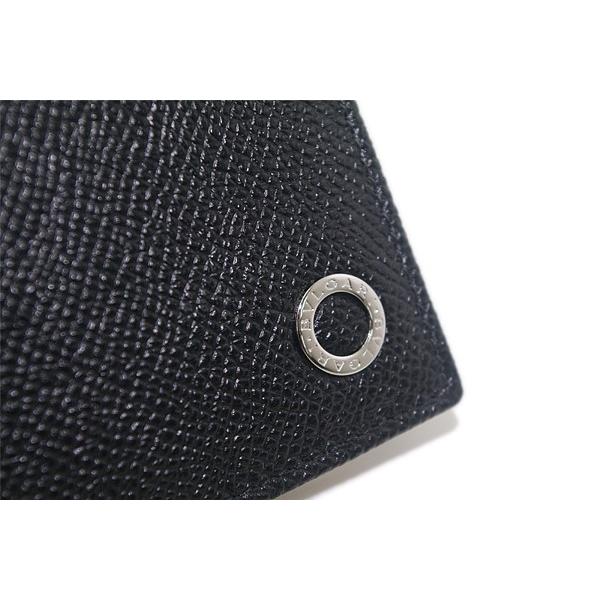 BVLGARI（ブルガリ） 2つ折り 長財布 ブラック 282233 : WOODNET