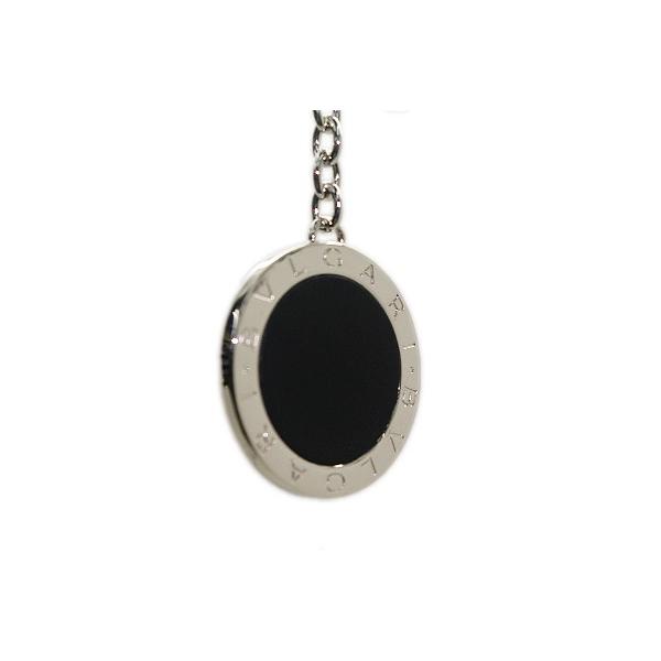 BVLGARI（ブルガリ） キーホルダー シルバー×ブラック 283293