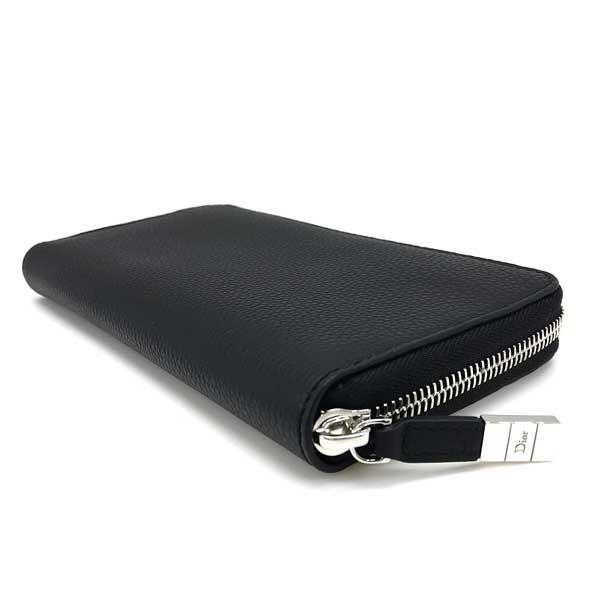 Dior HOMME DIOR ディオールオム 型押しレザー ジップアラウンド Dior HOMME DIOR ディオールオム 型押しレザー ジップアラウンド