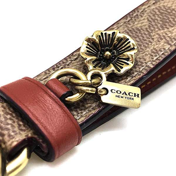 COACH（コーチ） ブランド キーホルダー シグネチャー柄ロゴ バッグ