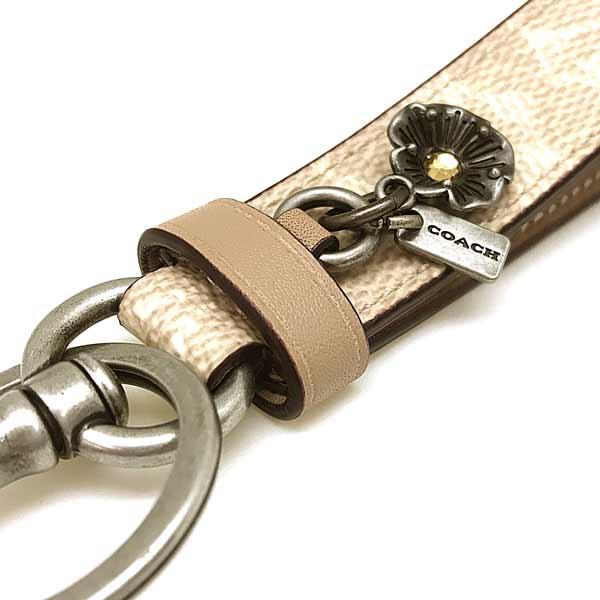 COACH（コーチ） ブランド キーホルダー シグネチャー柄ロゴ バッグ