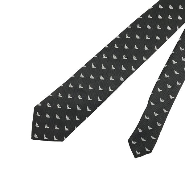 EMPORIO ARMANI エンポリオ アルマーニ ネクタイ イーグルロゴ EMPORIO ARMANI ネクタイ エンポリオアルマーニ イーグルロゴ柄