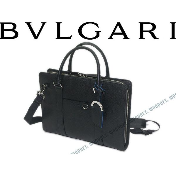 美品✨BVLGARI ブリガリマン　チャーム付き　牛革　ショルダーバック　黒 BVLGARI ブルガリ ショルダーバッグ 鞄 カバン 37924 : WOODNET - 通販
