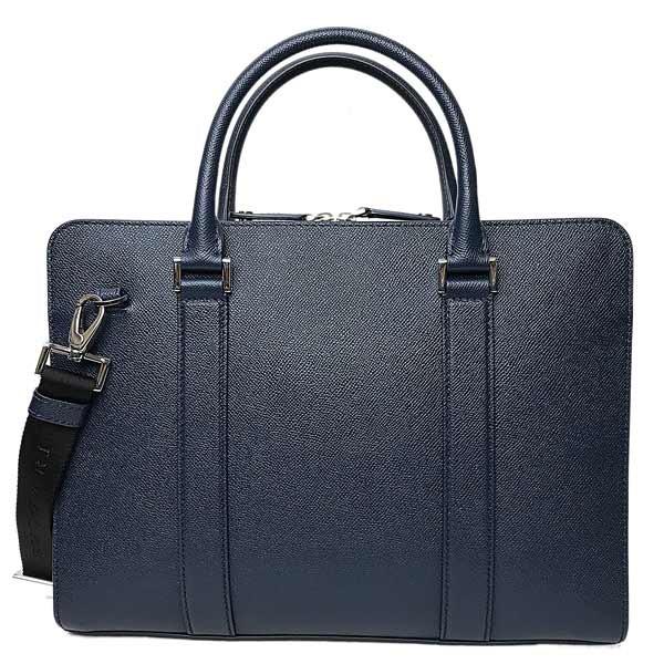 BVLGARI（ブルガリ） バッグ 型押しレザー 2WAY ショルダー ブリーフ