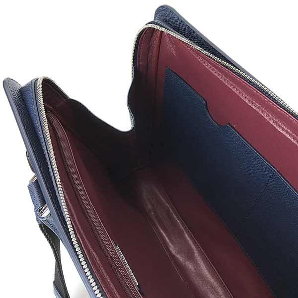 BVLGARI（ブルガリ） バッグ 型押しレザー 2WAY ショルダー ブリーフ