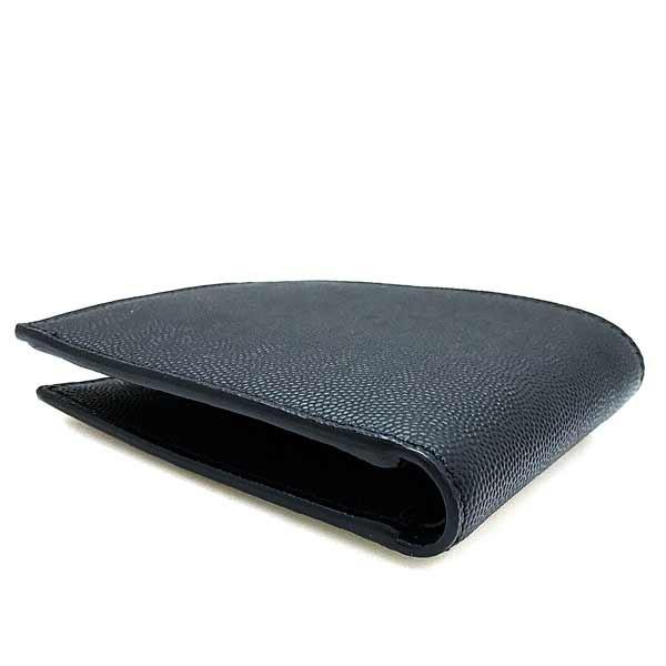 SAINT LAURENT PARIS サンローランパリ 財布 二つ折り 型押しレザー