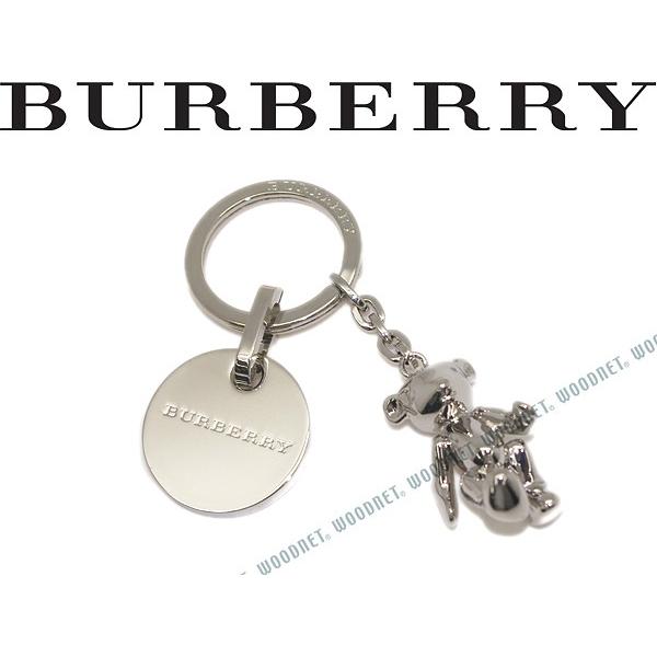 【新品未使用】 BURBERRY キーホルダー BURBERRY（バーバリー） キーホルダー ベアー シルバー 3996275-SILVER